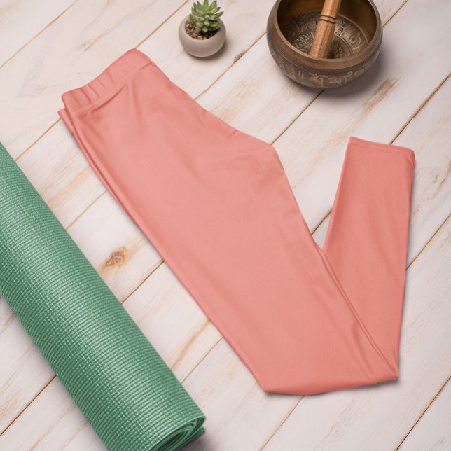 Solnedgång för Färg i höst - trend Coral Sunset So Leggings (Skapare uppladdad)