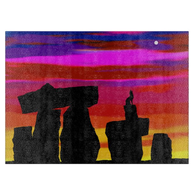 Solnedgång för glas (Framsidan)