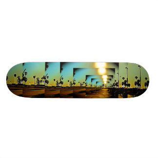 Solnedgång för Venedig strandCA Skateboard Bräda 19,5 Cm