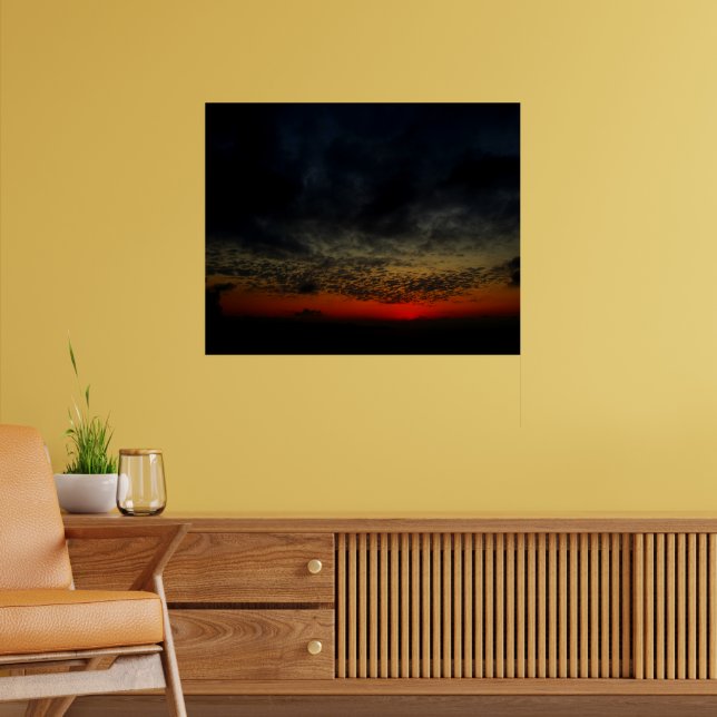 Solnedgång före stormen poster (Vardagsrum 2)