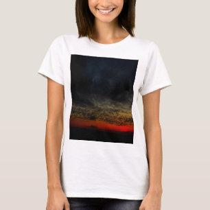 Solnedgång före stormen t shirt
