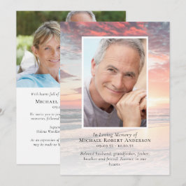 Solnedgång - fotominnestjänst meddelande