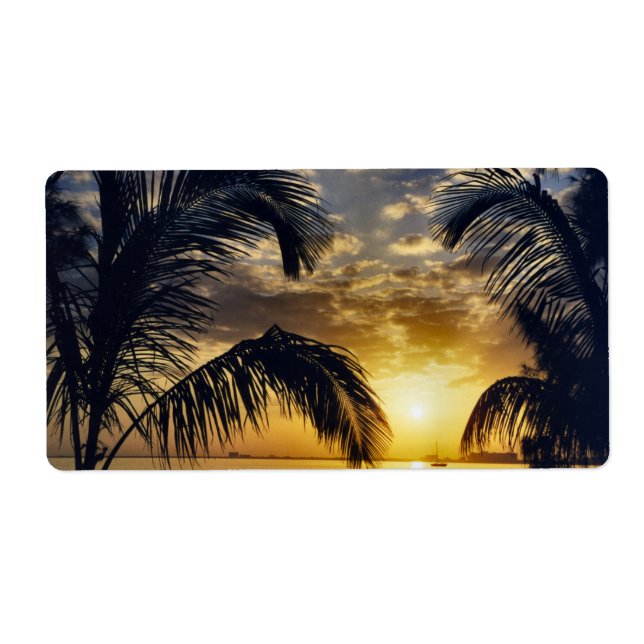 Solnedgång Fraktsedel (Framsidan)