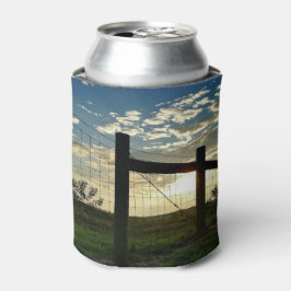 Solnedgång från Land