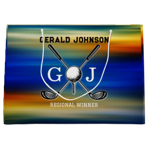 Solnedgång Golf Monogram Design