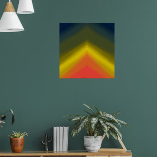 Solnedgång Hughes Reflektion Poster