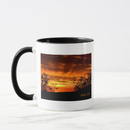Solnedgång i Anza California Coffee Mugg