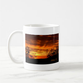 Solnedgång i Anza California Coffee Mugg