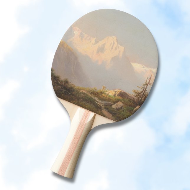 Solnedgång i bergen - Carl Lafite Pingisracket (Skapare uppladdad)