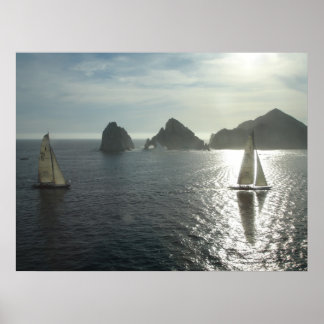 Solnedgång i Cabo Poster