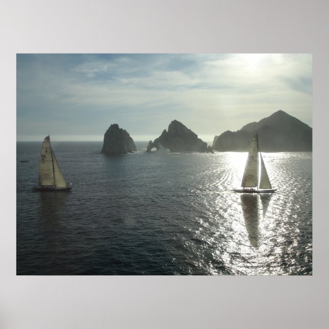 Solnedgång i Cabo Poster (Framsidan)