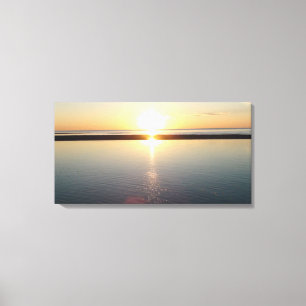 Solnedgång i Cape Cod Bild