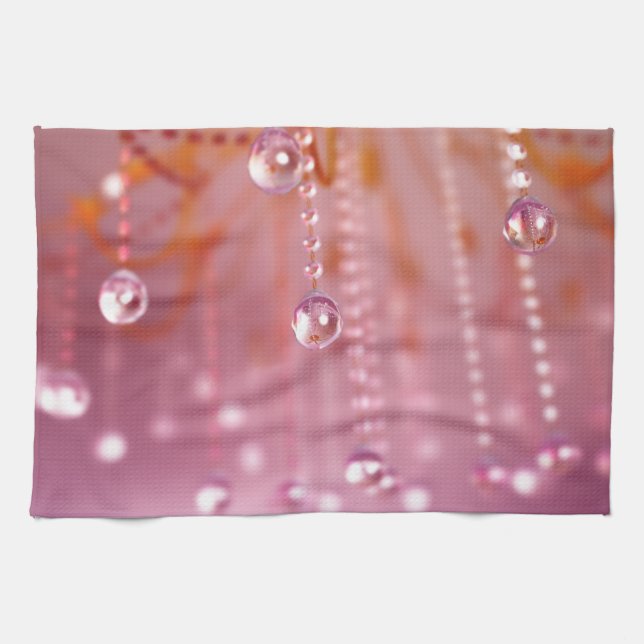 Solnedgång i Crystal Kitchen Towel Kökshandduk (Horisontell)