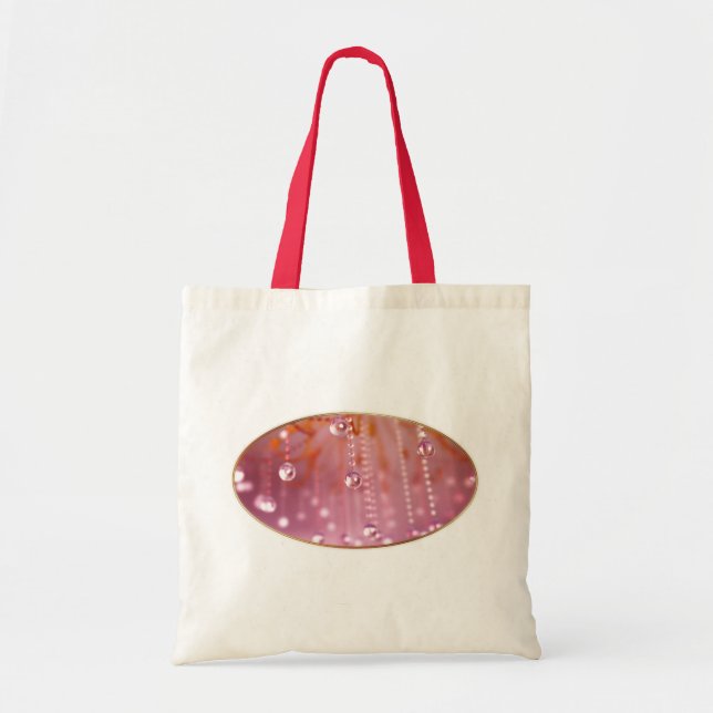 Solnedgång i Crystal Tote Bag Tygkasse (Framsidan)