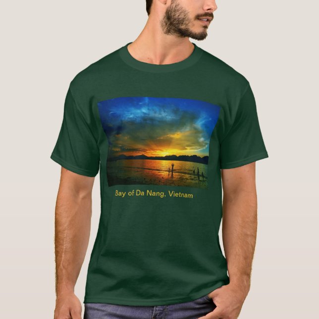 Solnedgång i Da Nang T Shirt (Framsida)