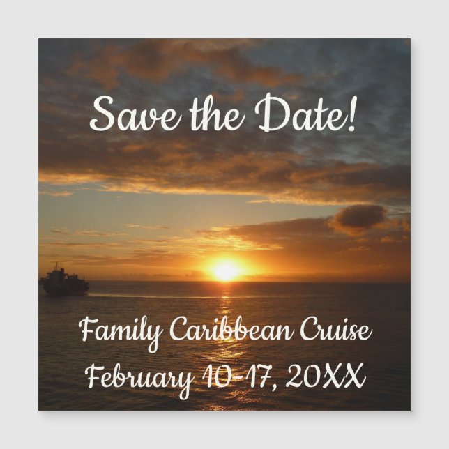 Solnedgång i det tropiska Sjölandskapet Sea II (Framsida)