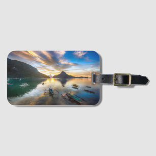Solnedgång i El Nido Bagagebricka