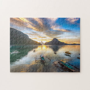 Solnedgång i El Nido Pussel