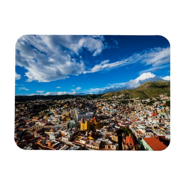 Solnedgång i Guanajuato Magnet (Horisontell)