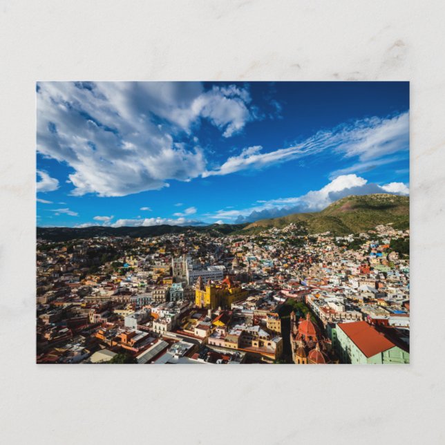 Solnedgång i Guanajuato Vykort (Framsida)