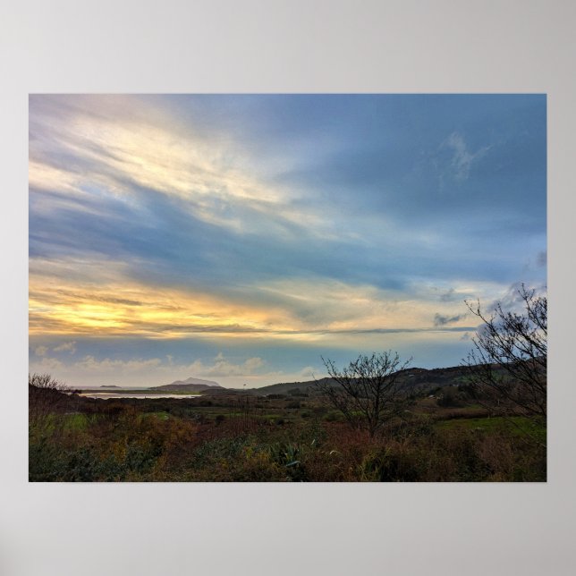 Solnedgång i Irland 17 Poster (Framsidan)