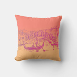 Solnedgång i Italien Dekorativ kudde