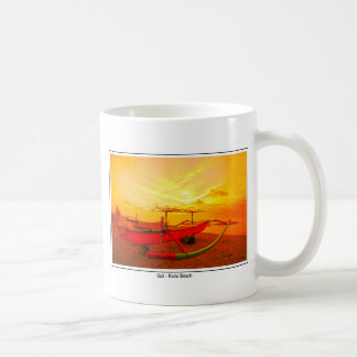 Solnedgång i Kuta Kaffemugg