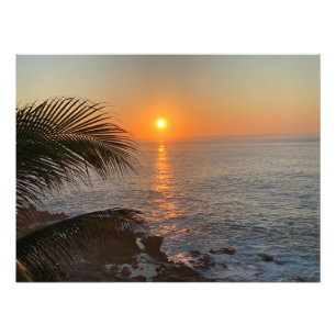 Solnedgång i Los Cabos, Mexiko Fototryck