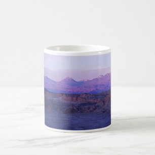 Solnedgång i Måne Valley - Chile Kaffemugg