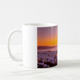 Solnedgång i Mykonos, Grekland Kaffemugg