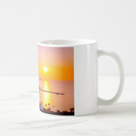 Solnedgång i Mykonos, Grekland Kaffemugg