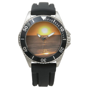 Solnedgång i Newport Beach, Kalifornien Armbandsur
