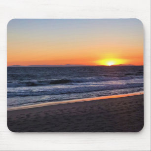 Solnedgång i Newport Beach, Kalifornien Musmatta