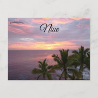 Solnedgång i Niue
