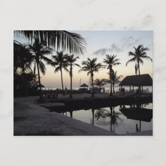 Solnedgång i Nycklar vykort