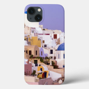 Solnedgång i olja, Santorini 2