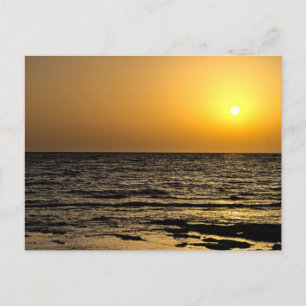 Solnedgång i Paphos, Cypern (2485) vykort