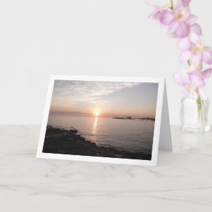 Solnedgång i Paphos, Cypern Kort