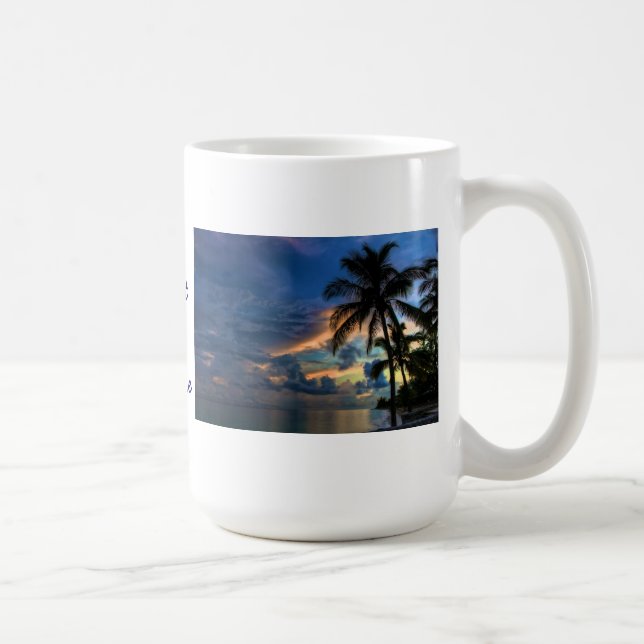 Solnedgång i Paradise Kaffemugg (Höger)