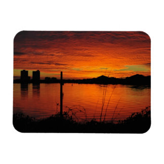 Solnedgång i Pensacola Beach Magnet