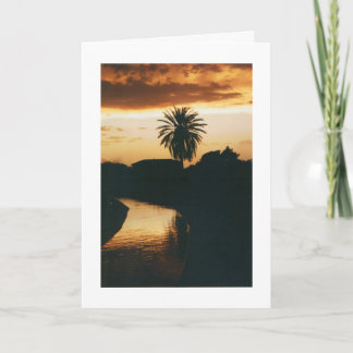 Solnedgång i Phoenix Kort