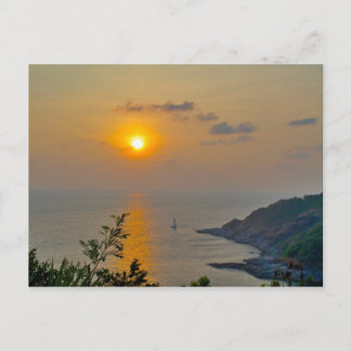 solnedgång i Phuket Vykort