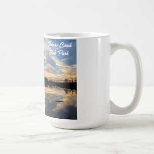 Solnedgång i statliga parken Tinkers Bäck Kaffemugg