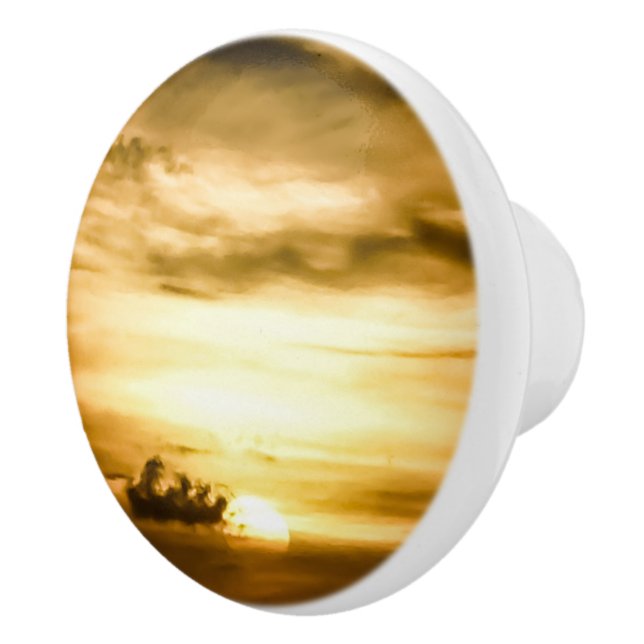 Solnedgång i Stilla havet Knopp (Höger)