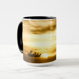 Solnedgång i Stilla havet Mugg