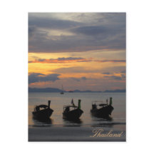 Solnedgång i Thailand