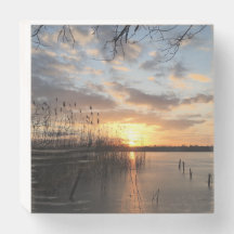 Solnedgång i Tyskland