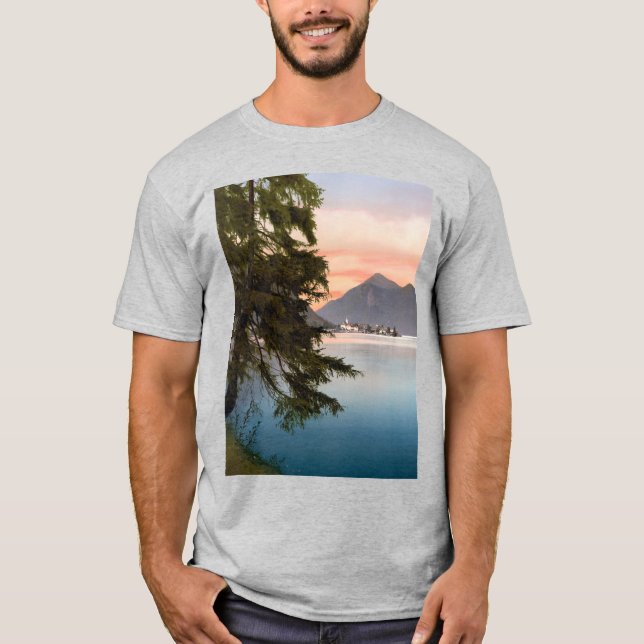 Solnedgång i Tyskland T-Shirt (Framsida)