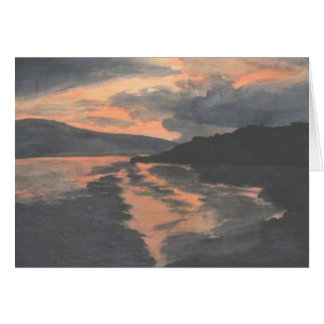 Solnedgång i Vatten OBS Kort