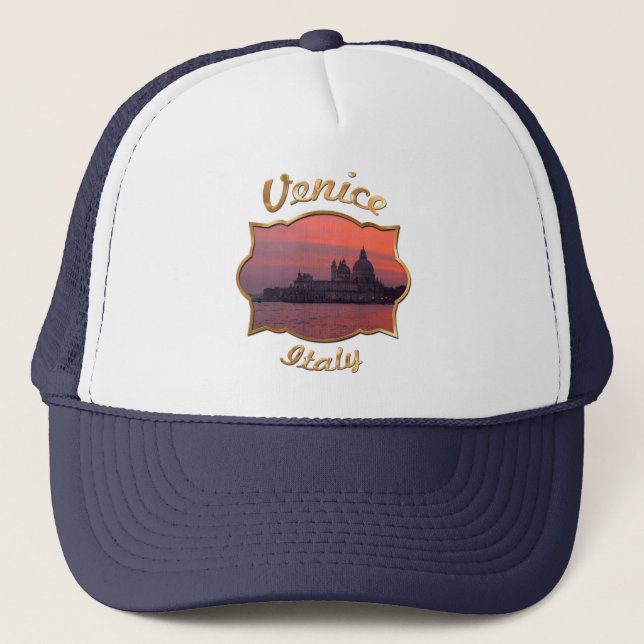 Solnedgång i Venedig Keps (Framsida)